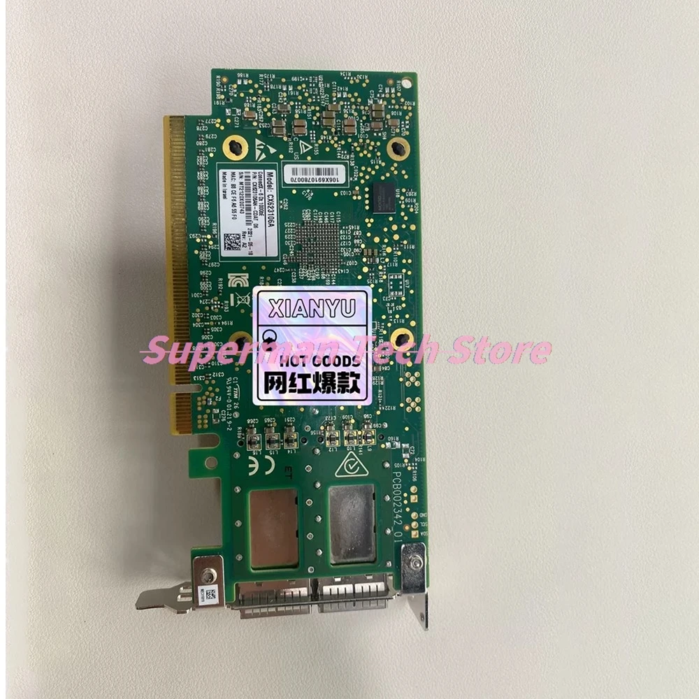 CX623106A DX 100Gb 2-Port NIC ConnectX-6 MCX623106AN-CDAT Switch Control Signal Sensor