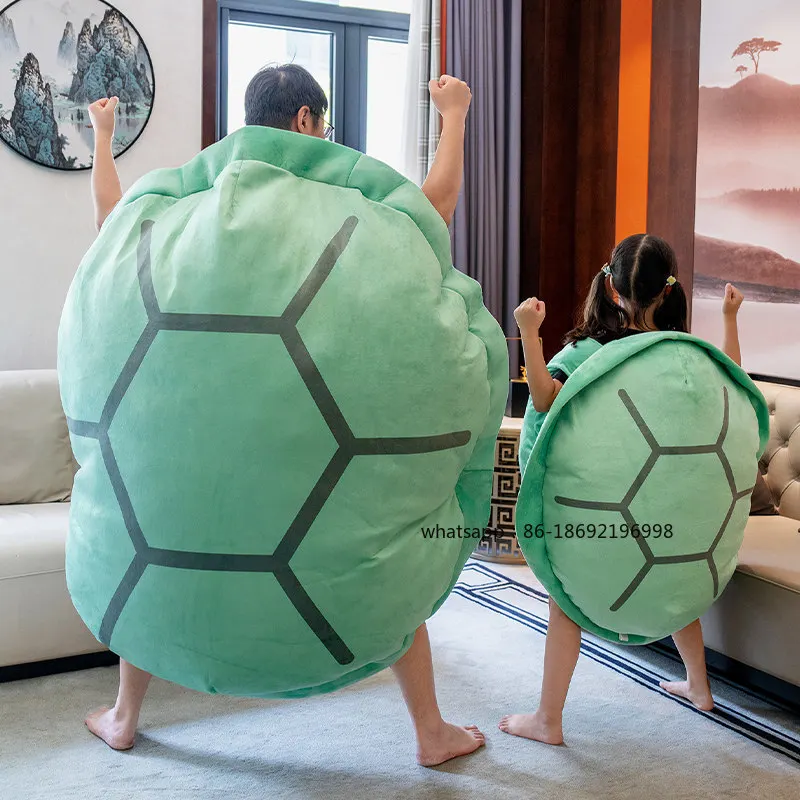 Internet Celebrity Oversized Turtle Shell Doll Wearable Turtle Shell Throw Pillow Man Wearing Clothes Turtle Honey Doll Plush