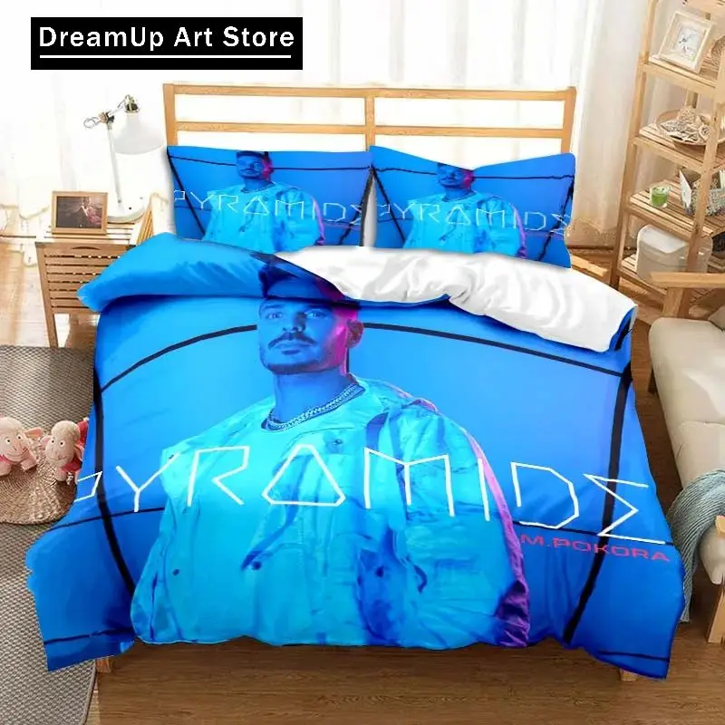 3D Print Fashion Matt M Pokora Bedding Set Boys Girls Twin Queen Full Size Duvet Cover Pillowcase Bed Adult Bedroom