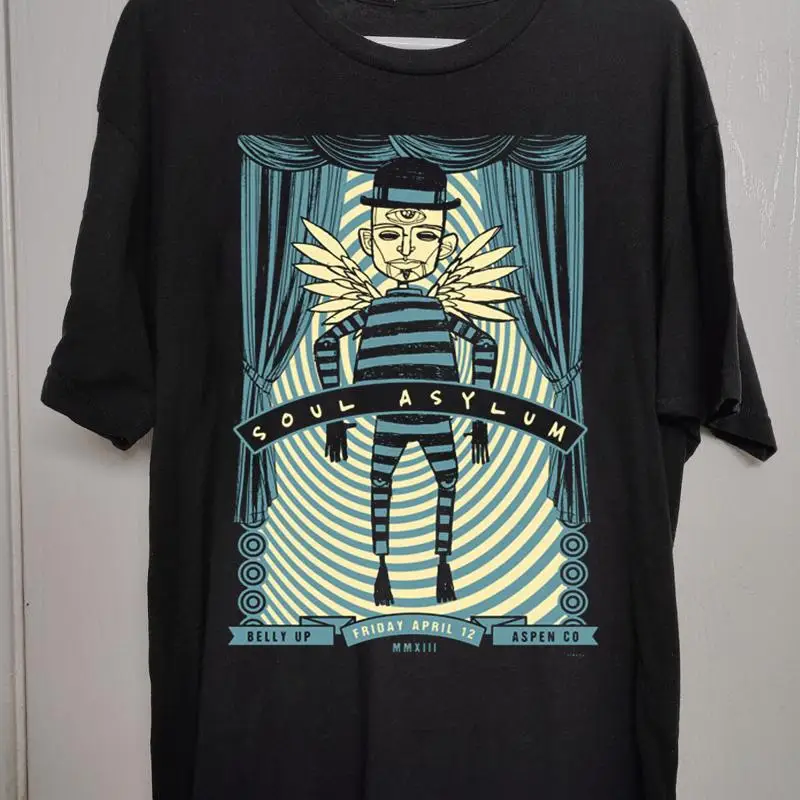 

New Soul Asylum Band Poster Black T Shirt All Size S 5Xl Am863