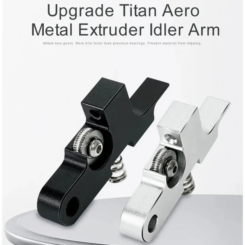 Upgraded Titan Aero Extruder Idler Arm for Metal 1.75mm Prusai3 Ultimate Artillery Sidewinder X1 Titan Extruder 3D Printer Part