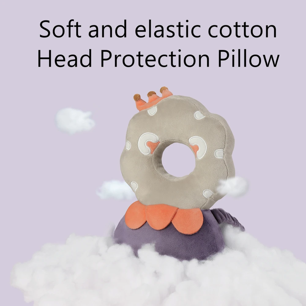 Bc Babycare Cotton Baby Head Protection Pillow Infant Anti-fall Adjustable Soft Pillow Toddler Protective Cushion Baby Safe Care