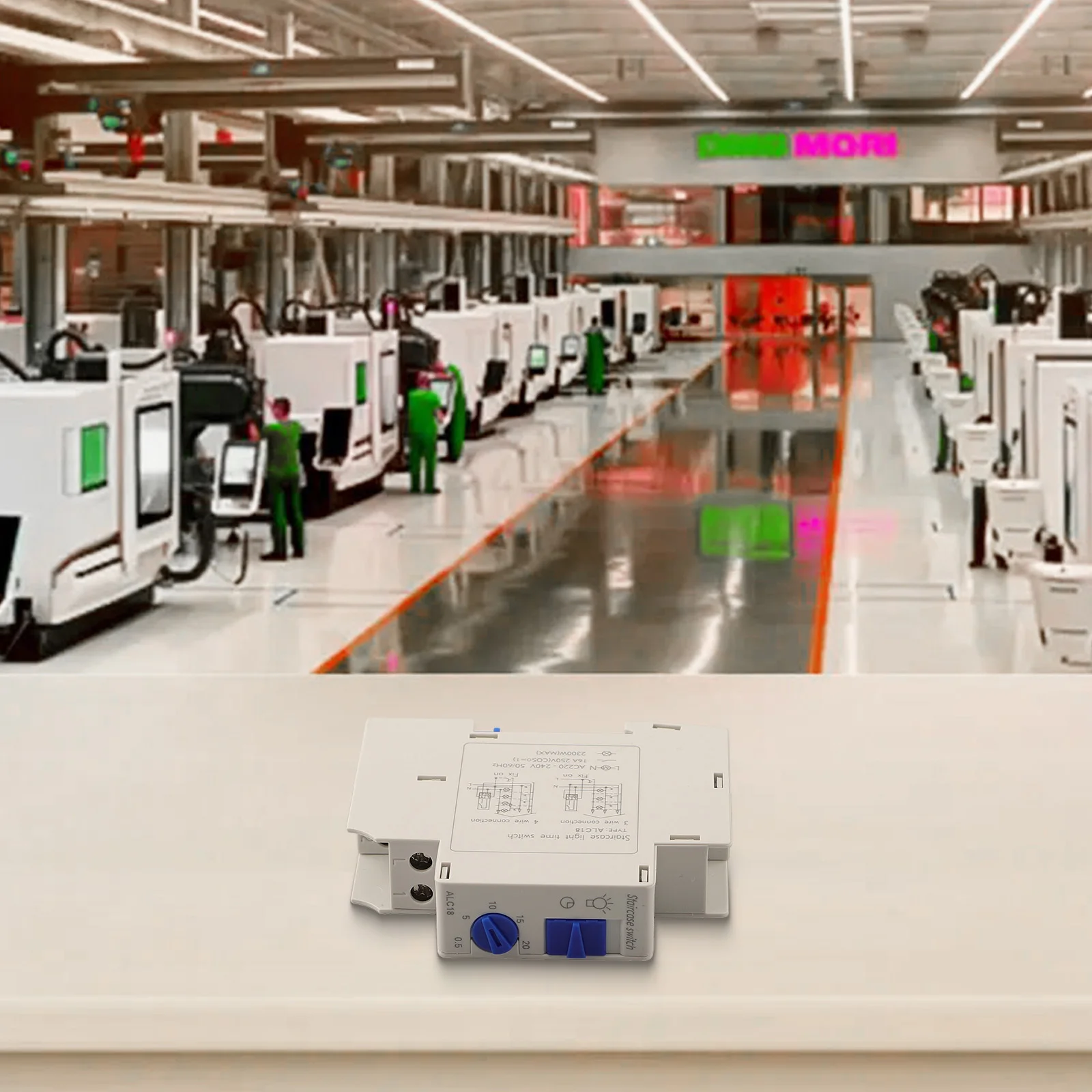 Переключатель управления временем коридора Механический таймер Переключатель времени коридора Полностью герметичный таймер Устойчивость к высоким температурам