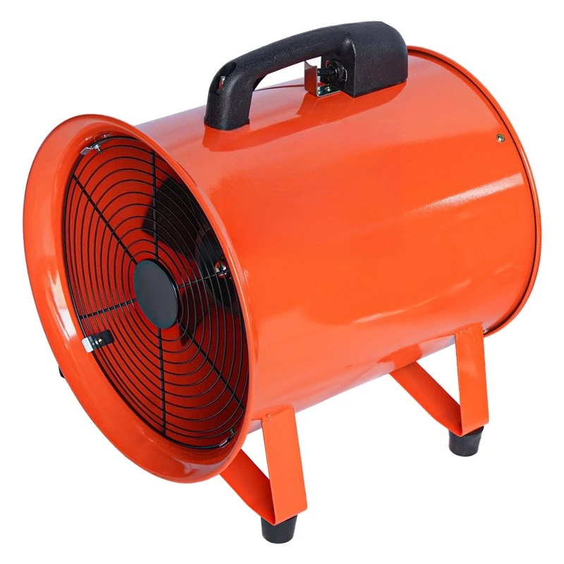 

Portable Axial Fan Mobile Portable Powerful 220V Fan Tunnel Duct Blower Exhaust Fan