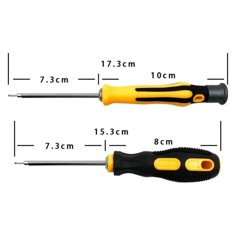 6 In 1 Screwdriver Set Precision Magnetic Screwdriver Set  Y-shaped U-shaped Hexagonal PlumTriangle Repair Hand Tools Kits