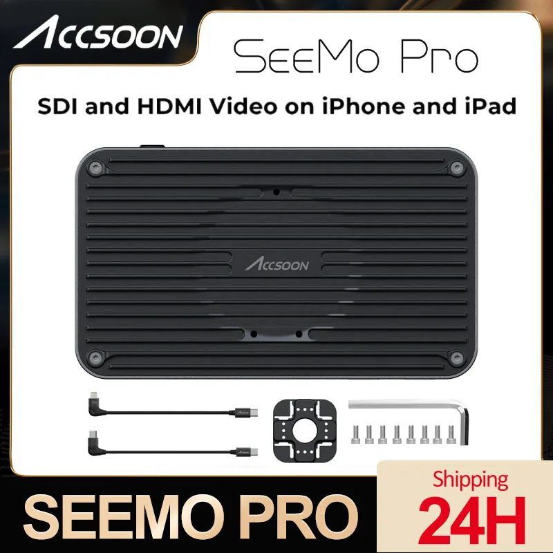 Accson-SDI إلى USB C التقاط الفيديو ، SeeMo Pro ، محول HD ، أجهزة تحويل Ios ، شاشة إنتاج ، 47 P