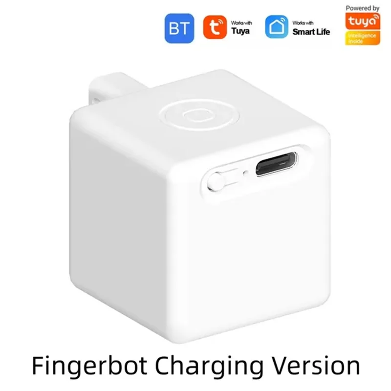 New Tuya Bluetooth Smart Touch Fingerbot Plus Smart Clicker USB Charge Switch Button Pusher Arm Fingerbot support Google Alexa