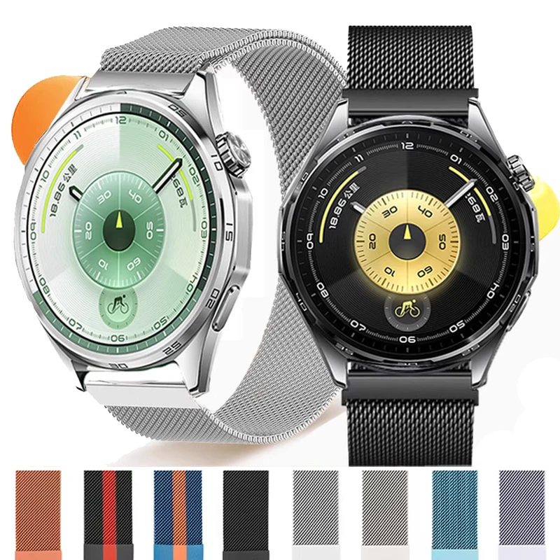 20mm 22mm Milanese Loop Für Huawei Uhr GT6 GT6 Pro 46mm Metall Band Für Huawei Uhr Ultimate-Buds 5 4 3 3 Pro GT5 4 3 42 46mm