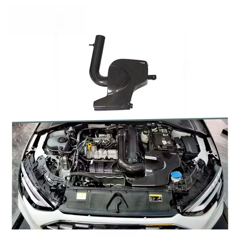 

Factory Wholesale Dry Carbon Fiber 3K Twill Car Cold Air Intake System Kits for A3 1.4T EA211