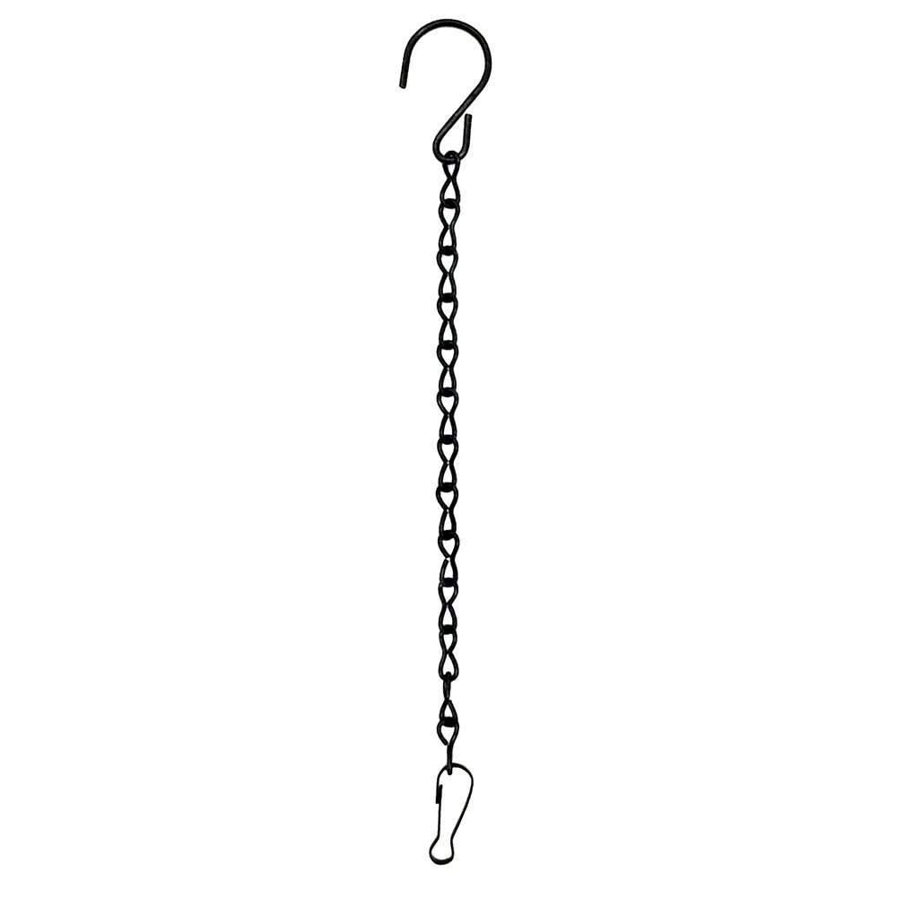 Iron Holder Lantern Ornament Planter Hanger Basket Hanging Chain Garden Tool