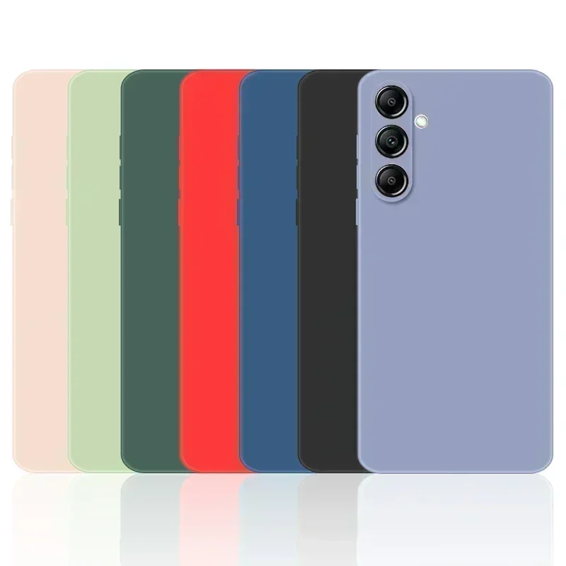 For Samsung Galaxy A15 Case Samsung A15 Cover Soft Liquid Silicone Bumper Phone Cases For Samsung A15 A55 A35 A14 A24 A34 A54