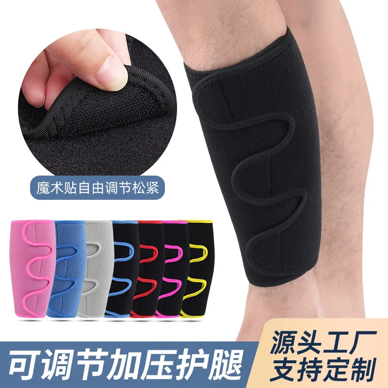 

Wholesale adjustable pressure knee pads and leg covers for outdoor mountain climbing, cycling, running and football sports