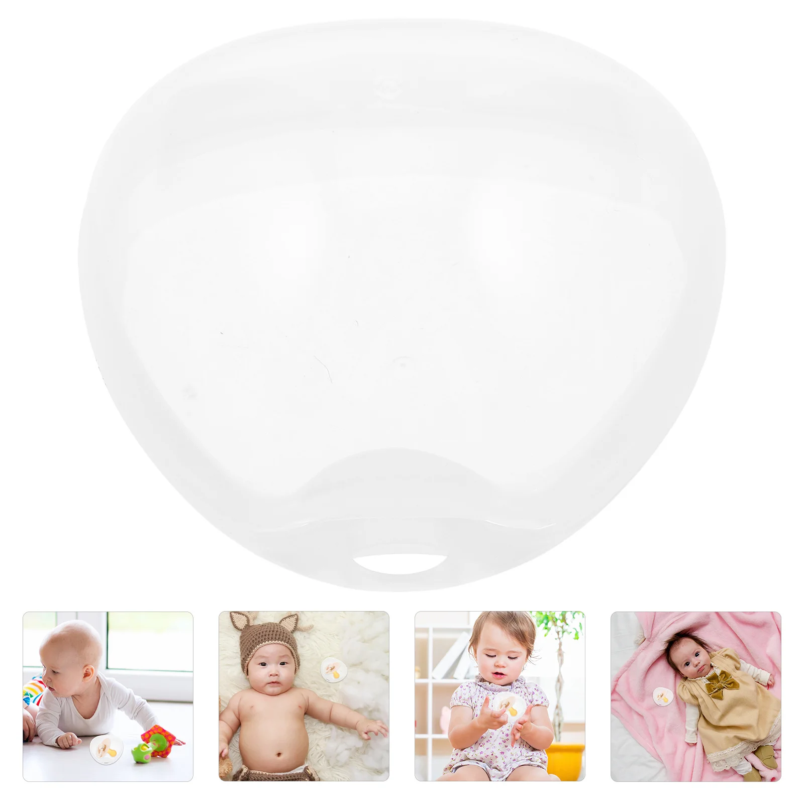 

6 шт., чехол-держатель для соски для новорожденных, портативный треугольный ящик для хранения детской соски, дорожный контейнер для пустышки, чехол для соски