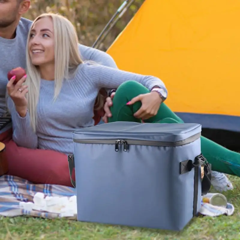 Borsa termica per escursionismo borsa per il pranzo borsa termica a tenuta stagna con lati morbidi borsa termica per Picnic impermeabile Sac Lunch