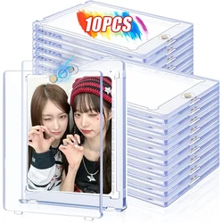 10-1Pcs 35PT Hard Magnetic Card Holder for Kpop Idol Photo Cards Protector Sports Trading Card Toploaders Sleeves Display Case