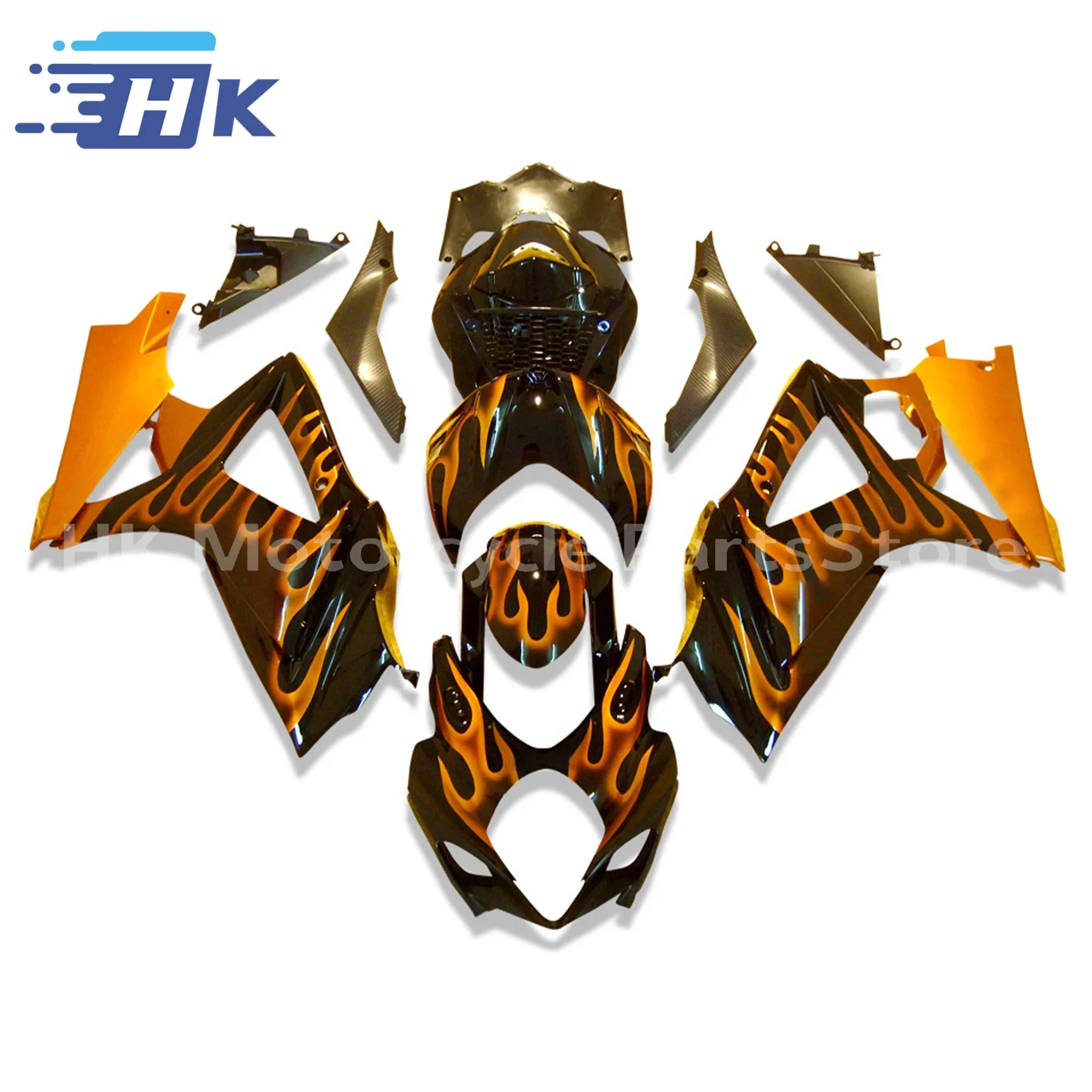

High Quality Motorcycle Fairings Kit for SUZUKI GSXR1000 K7 2007 2008 GSX-R 1000 07 08 Injection Colorful Bodywork Set
