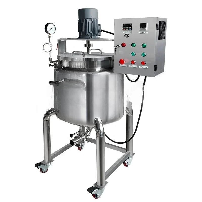 

Customized 60L 100L 200L Homogenizer Gel High Shear Mixer Tank Gel Mixer Homogenizer Machine