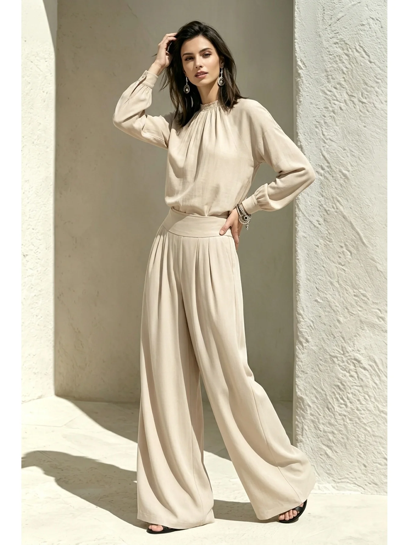 Completo da donna in due pezzi - Palazzo Pant Wide recensione e prezzo