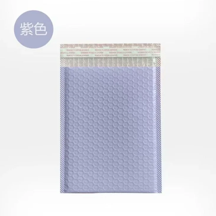 

30 piece bubble mailbox purple bubble mailbox self sealing liner envelope gift bag black/green packaging book envelope bag