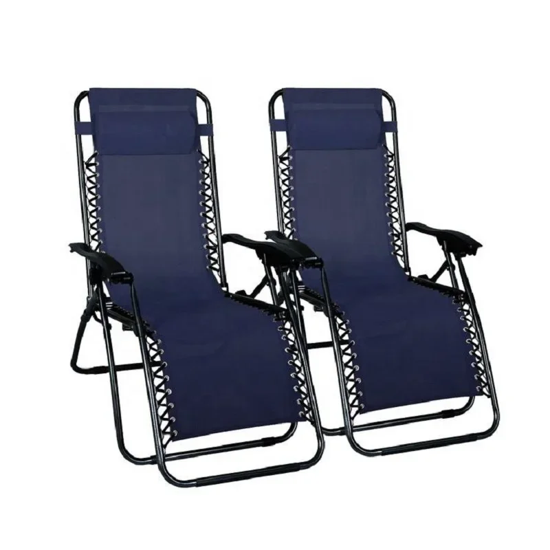 View larger image Add to Compare  Share Outdoor Funiture Foldable Metal Sun Patio Garden Lounger Zero Gravity Recliner Chair