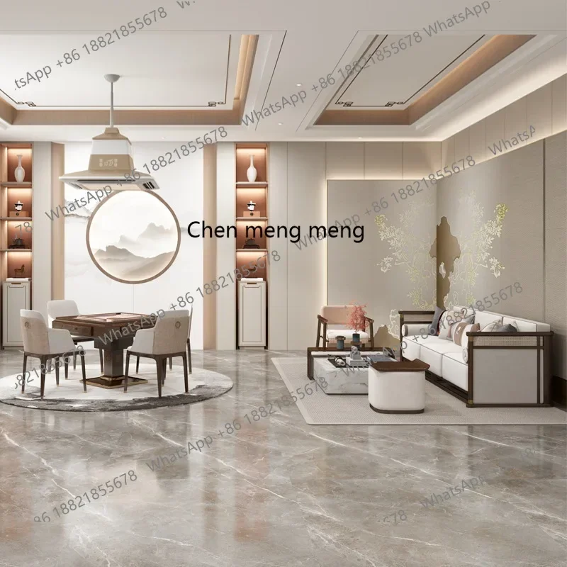 Китайская машина для маджонга из цельного дерева, обеденный стол, двойного назначения, автоматические бытовые высококачественные клубные шахматы и карточные столики в комплекте