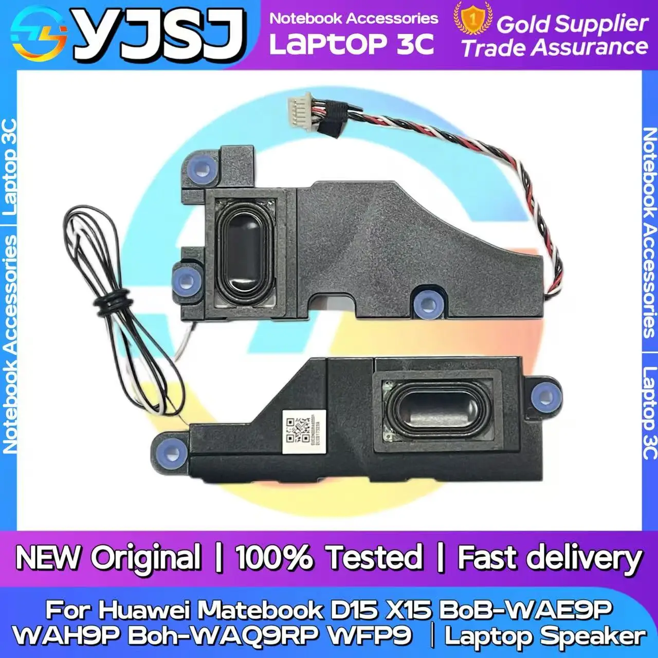 New GENUINE Original Laptop Speaker For Matebook D15 Magicbook15/X15 BoB-WAE9P WAH9P Boh-WAQ9RP WFP9 built-in speaker