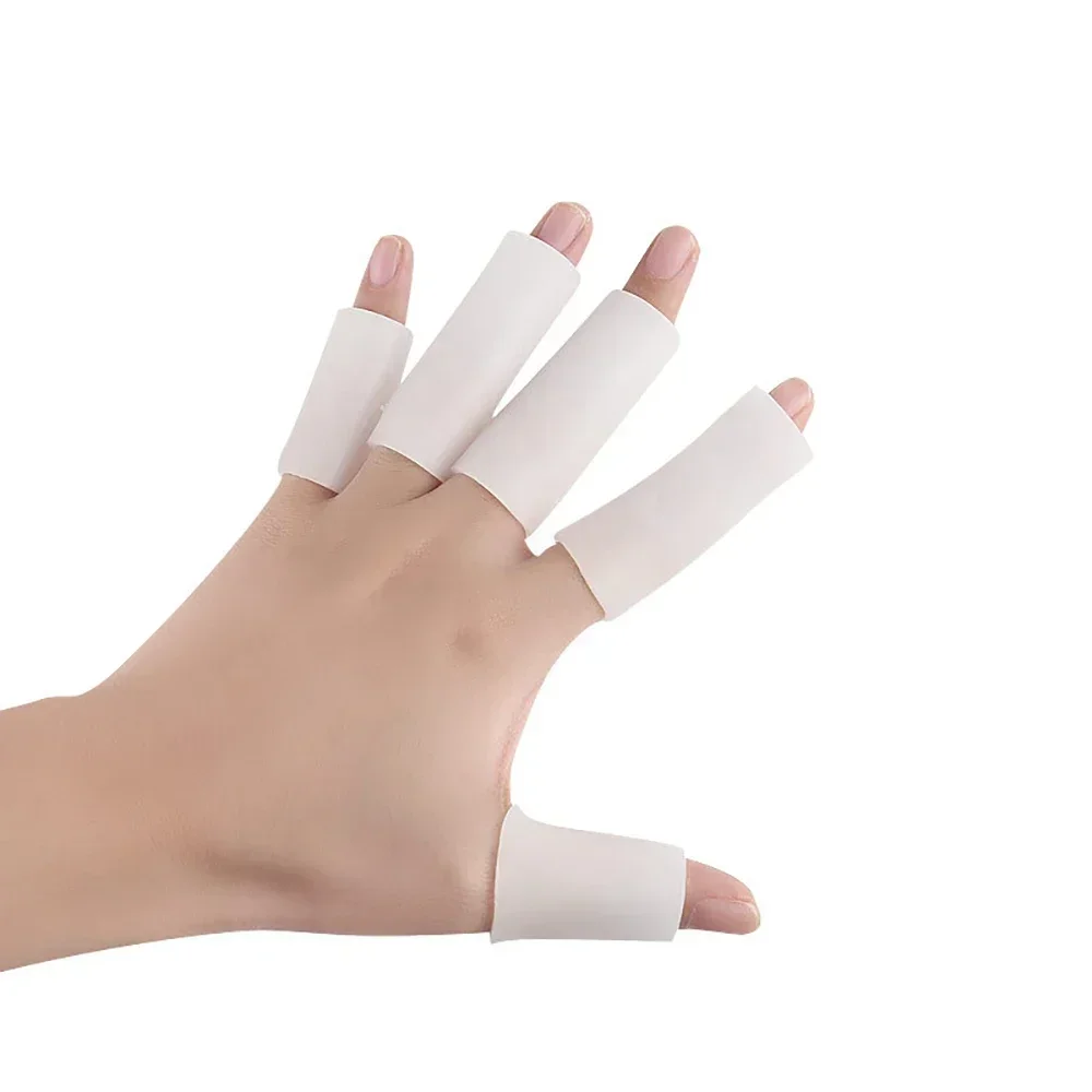 5pcs ซิลิโคน Finger Protector Toe Separator Applicator Soft Finger COT แคลลัส Remover Bunion Corrector Pedicure Foot Care เครื่องมือ
