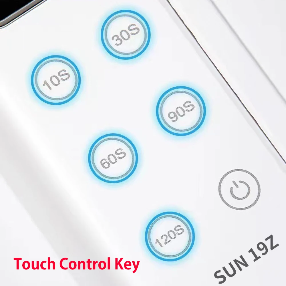 NEW 180W UV LED Lamp for Press On Nail Dryer Fast Dry LED Nail Drying Lamp Foldable for Curing All Gel Nail Polish Manicure