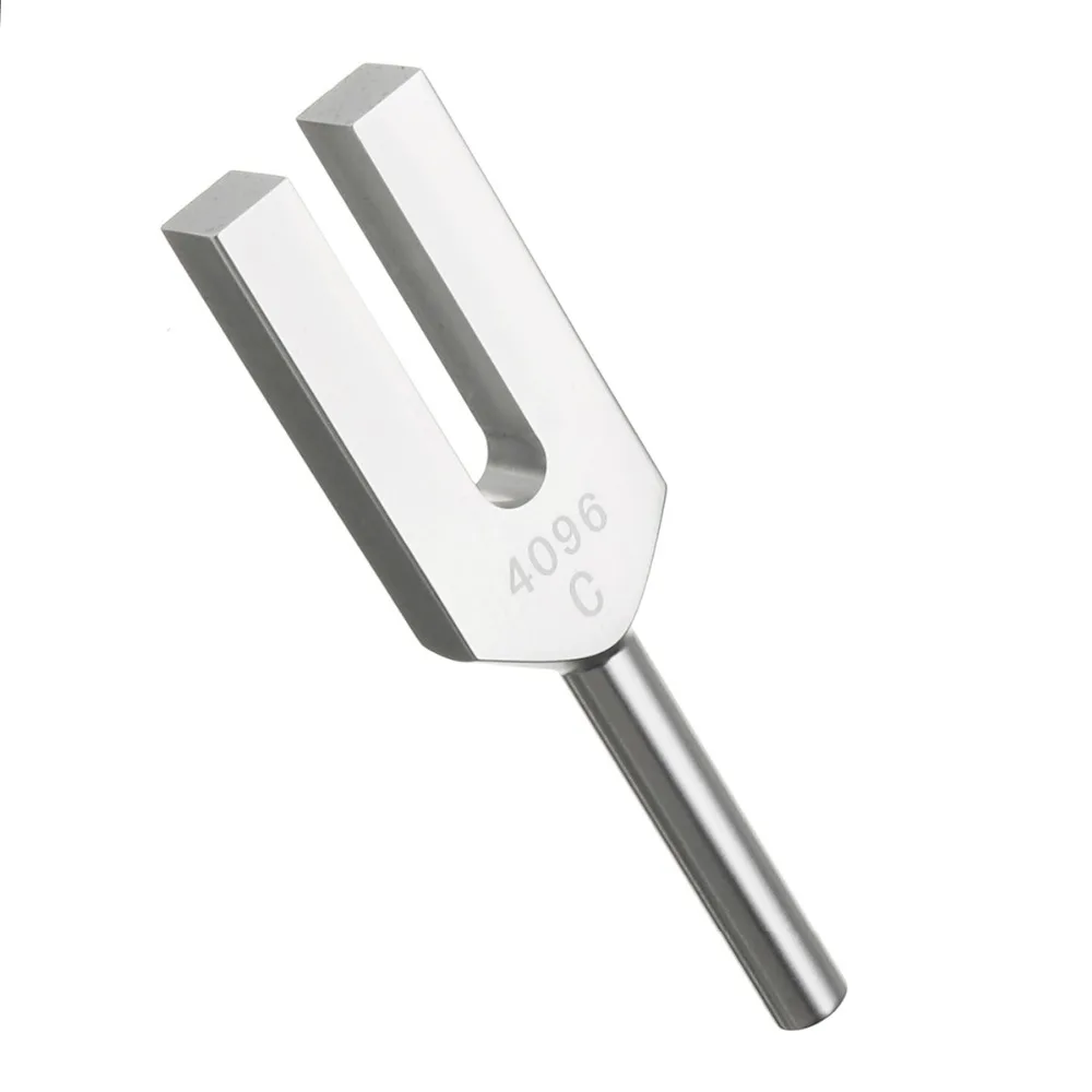 Imagem -02 - Garfo de Ajuste de Energia de Alta Frequência Cristal de 4096hz Garfo de Ajuste Médico Liga de Alumínio Terapia de Som de Vibração Ferramenta Médica