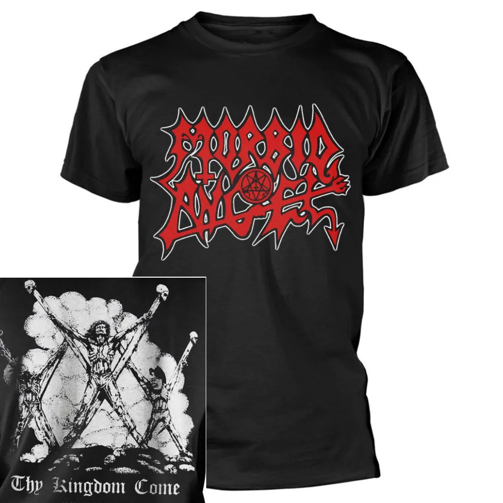 Morbid Angel Thy Kingdom Come Shirt S M L XL XXL Offizielles Death Metal Band T-Shirt