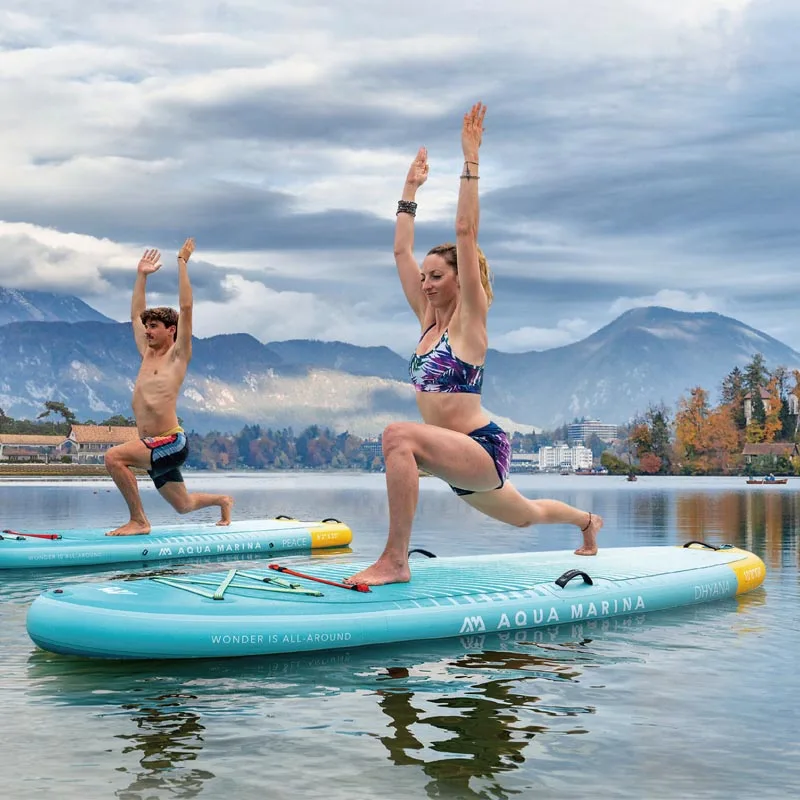 

Yoga board 336*91*12cm AQUA MARINA DHYANA SUP stand up paddle board yoga surfboard surf board water clubexcercise equipment