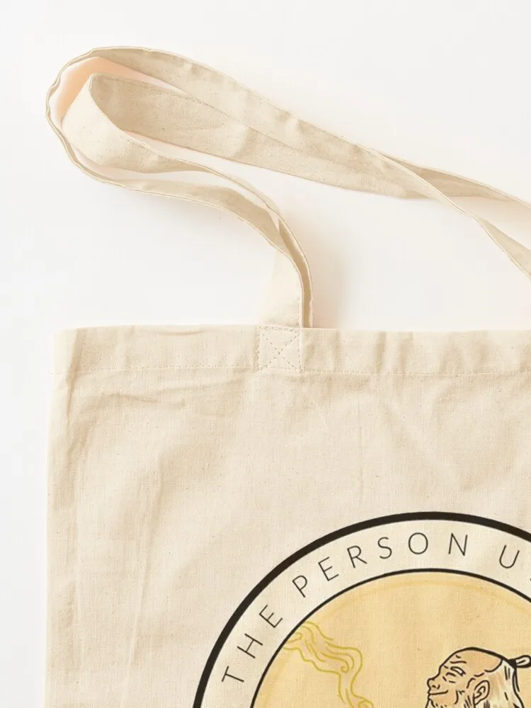 The Person Uncle Iroh تي شيرت حمل حقيبة تسوق أكياس الحلوى شنطة هدايا حقائب اليد النسائية