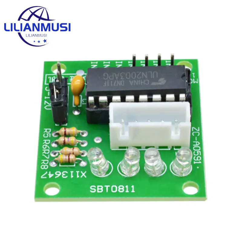 5pcs ULN2003AN ULN2003 Stepper Motor Driver Module Board For Arduino 28BYJ-48 5V 12V High Power Development System Board