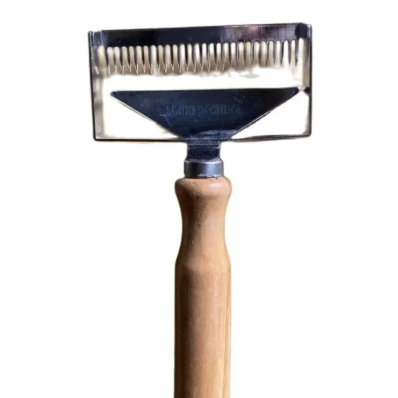1PCS Beekeeping Equipment Apicultura Apiculture1pcs Z-shaped Wooden Handle Honey Cutter Z-shaped Wooden Handle Honey Cutter