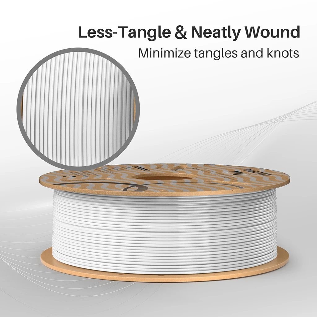 ELEGOO – filament TPU do drukarek 3D, 1,75 mm, 1 kg, twardość Shore 95A, elastyczny filament TPU o wysokiej odporności i sprężystości. — zdjęcie produktu 5