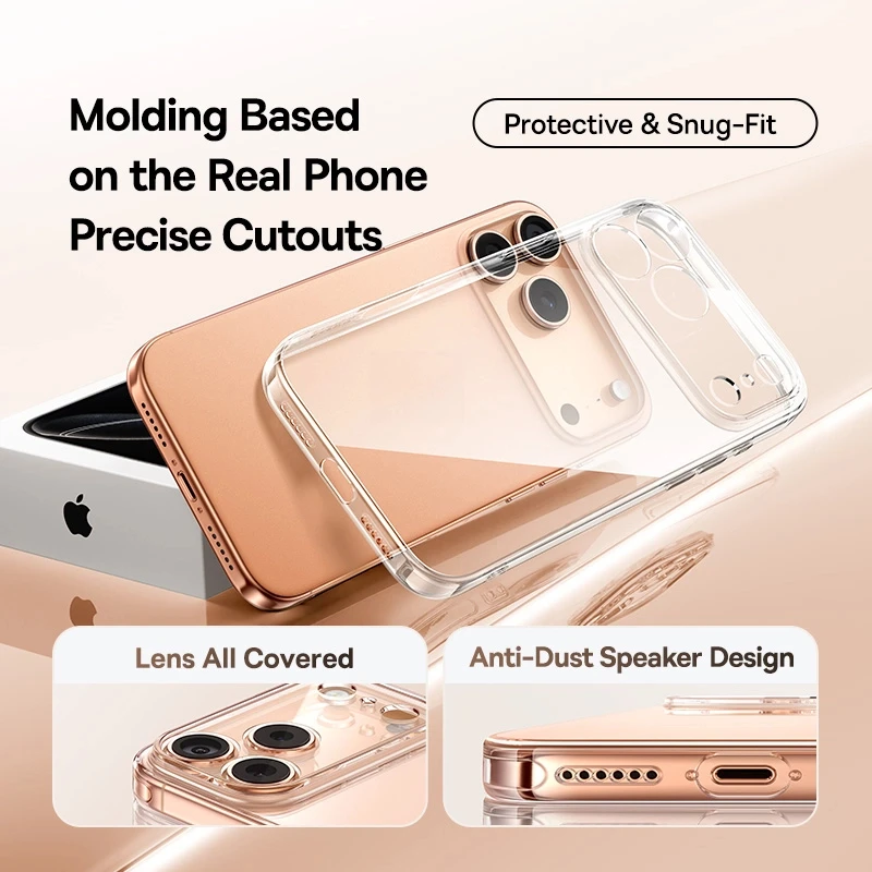 Baseus Clear TPU Case for iPhone 17 16 15 14 13 12 11 Pro Max Plus Air Soft Transparent Phone Cover Baseus Clear TPU Case for iPhone 17 16 15 14 13 12 11 Pro Max Plus Air Soft Transparent Phone Cover