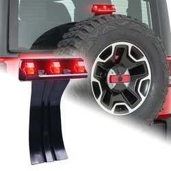 Rear High Mount Brake Stop Light Car LED Third Brake Tail Lights  For 2018-2020 Jeep Wrangler JL Smoked Warning Lamp