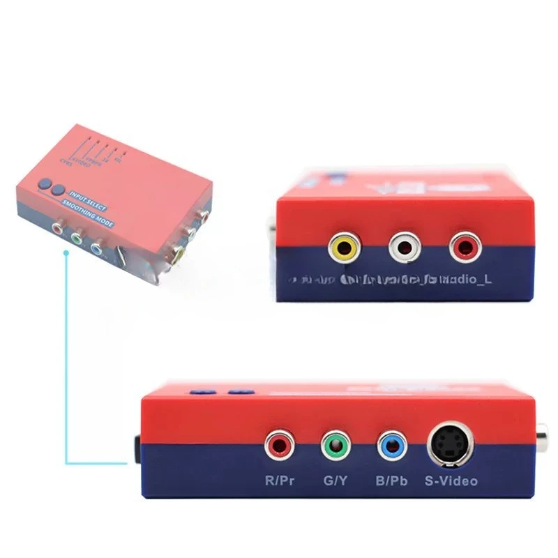 2X high definition converter AV to HI converter line multiplier/OSS for ODV version