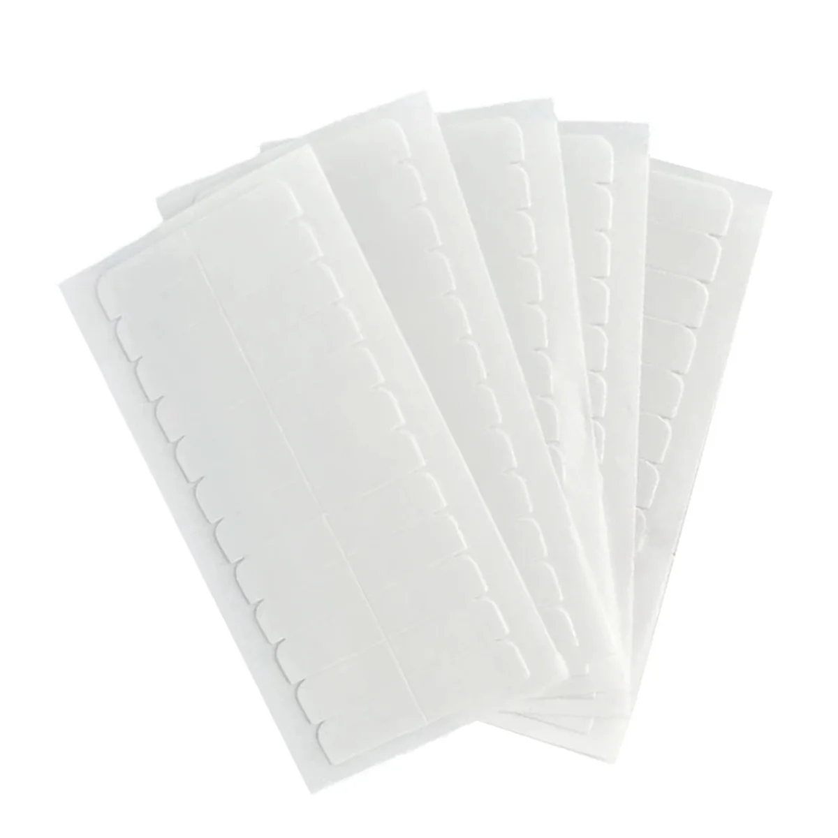 Nastro biadesivo bianco per parrucca nastro per capelli per Toupee nastro adesivo per parrucca Ultra-Hold anteriore in pizzo colla Mini Tabs Tape