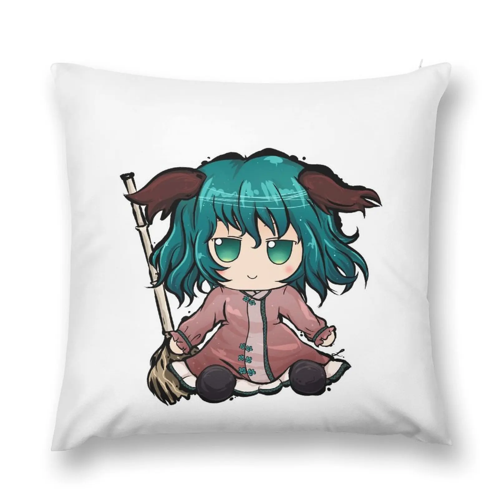 Kyouko Kasodani fumo touhou 17.5 style Throw Pillow Christmas Pillow Covers Cusions Cover Pillows Aesthetic Pillow Case