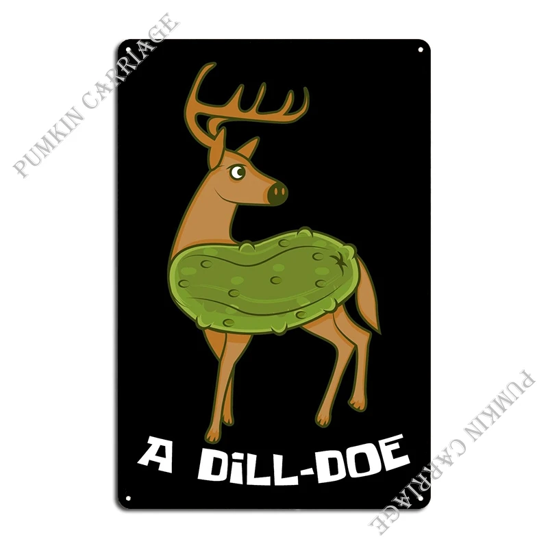 Dill Doe Dildo Comedian An Metal Signs Club Bar Design Bar Club Tin Sign Poster