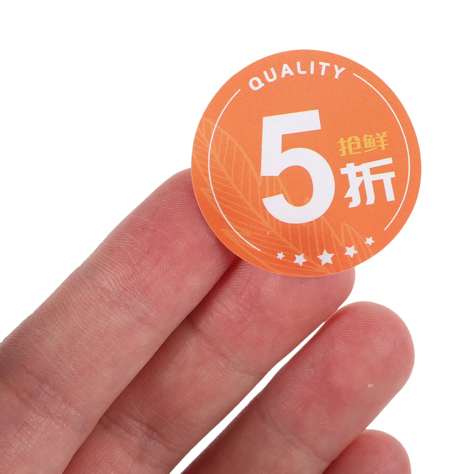 

350 шт. этикеток-стикеров со скидкой 50%: легко наклеиваемые, для розничных магазинов, супермаркетов, электроники, книг, товаров для дома