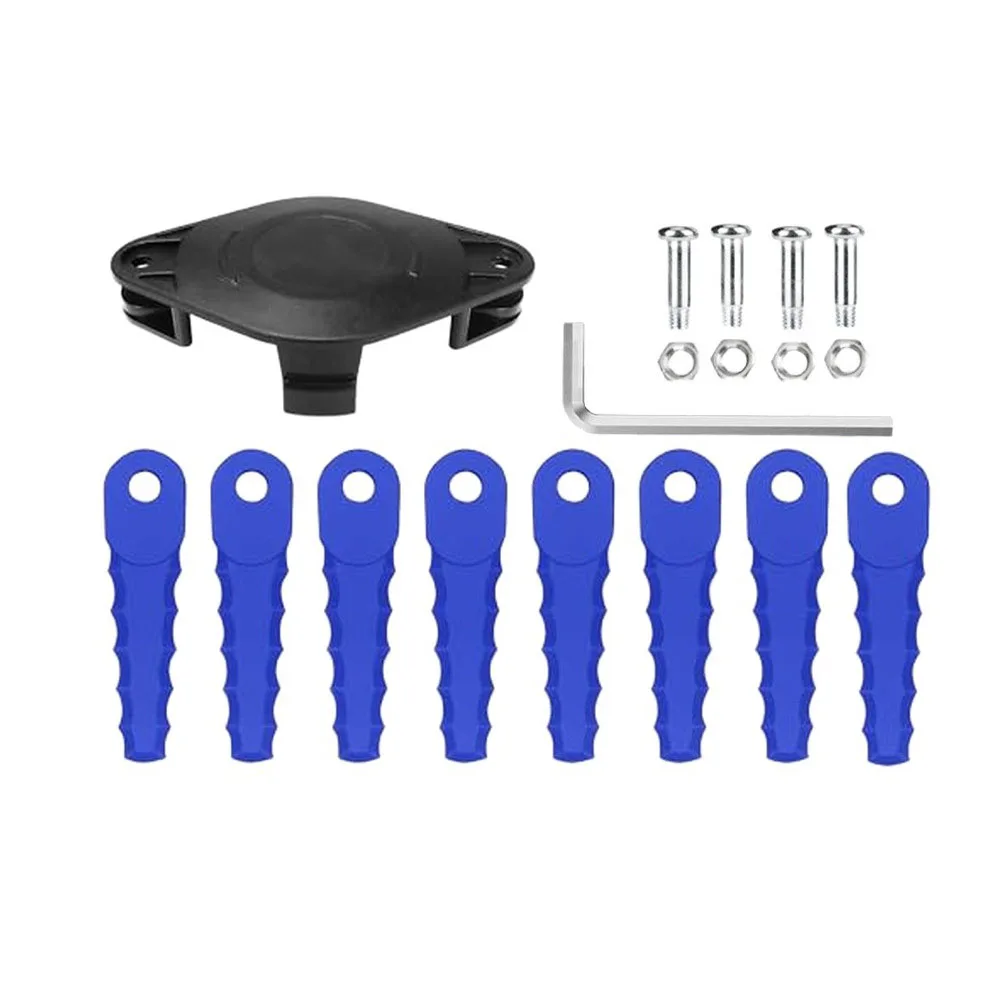 Replacement Cutting for kit for KST-120X 120X-06 Grass for trimmers 8 Nylon Tools 4 Screws 1 Holder 1 Wrench Total 13 Pieces