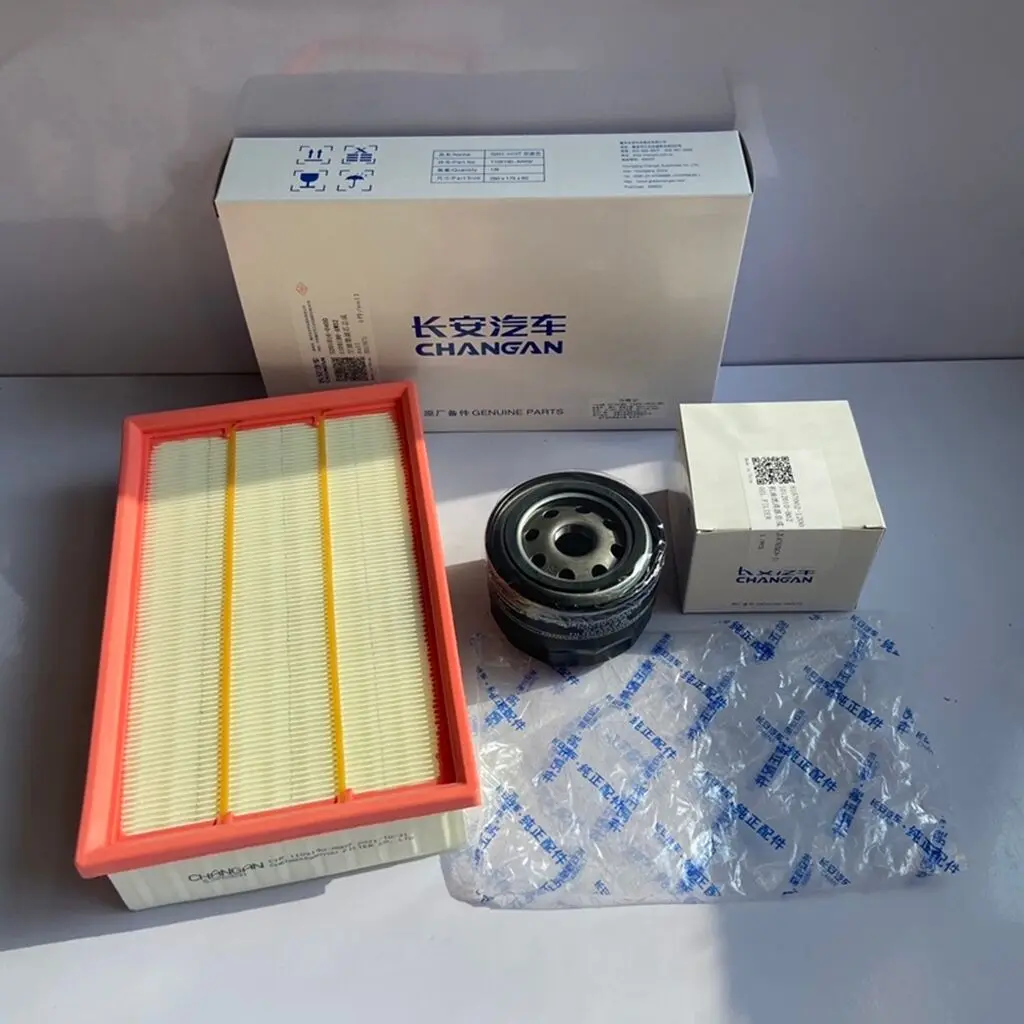 3/4 pcs filter set For 16-19 CX70 1.5T 1.6L air filter, fuel filter, air conditioner filter, oil filter