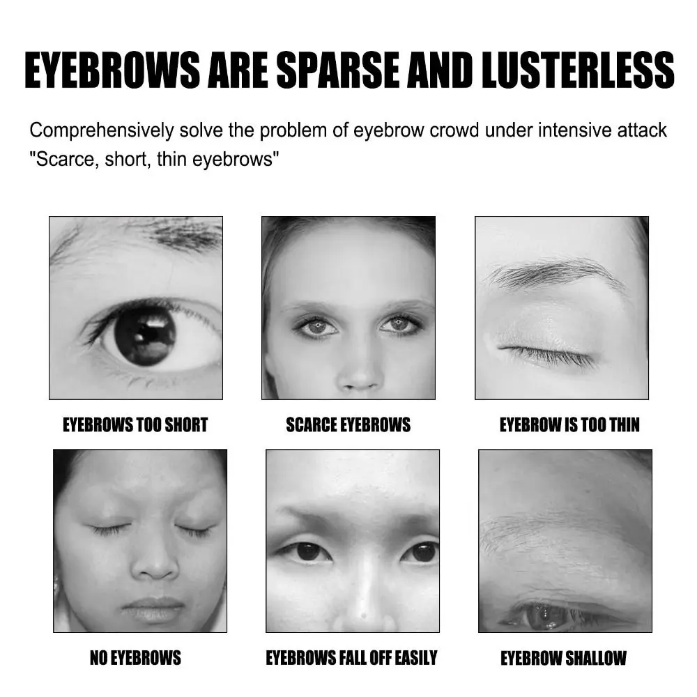 Usma Erba Liquido per la crescita delle sopracciglia 10ml Estratto Essenza Crescita delle ciglia Liquido nutriente Liquido nutriente per la crescita delle ciglia