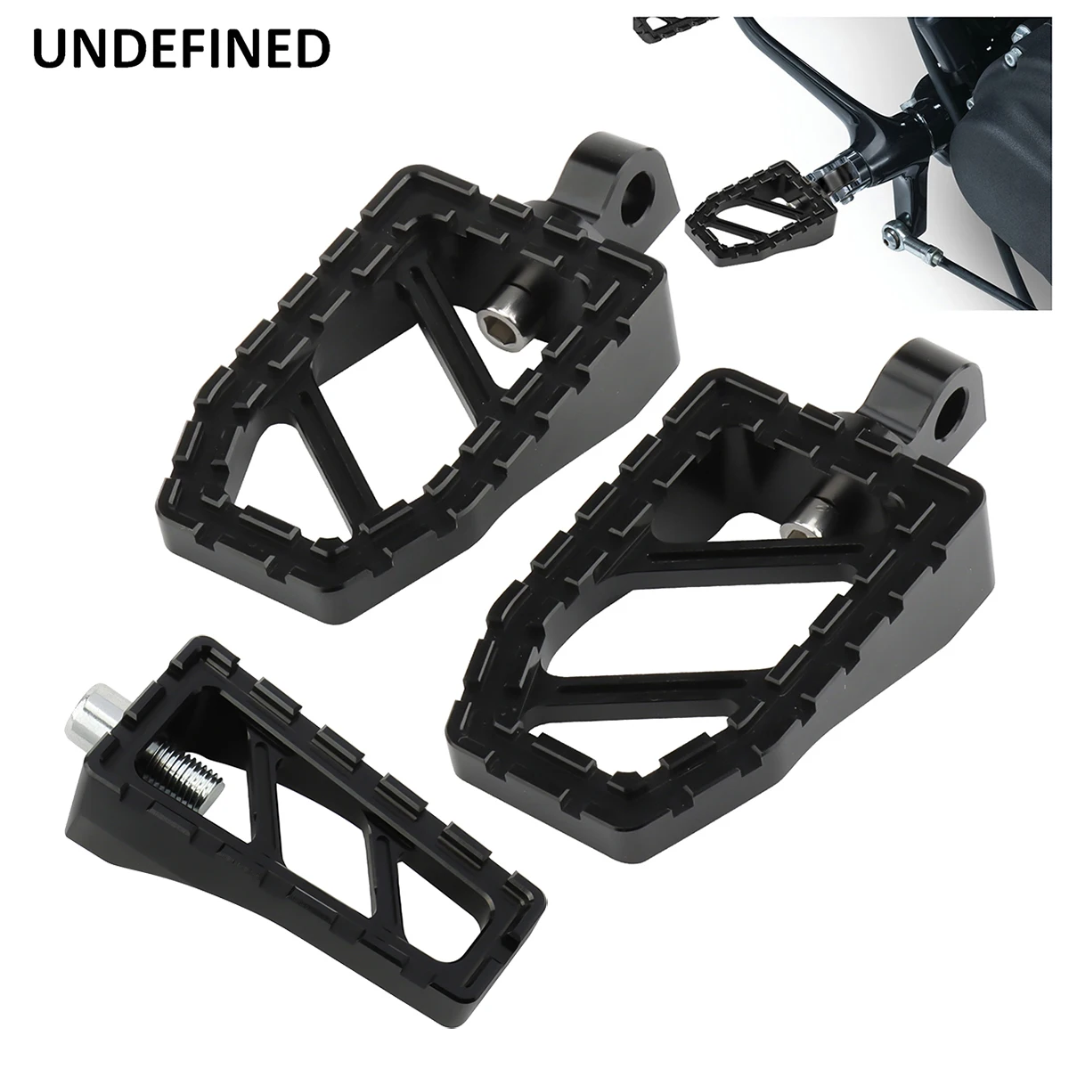 

Motorcycle Gear Shift Brake Pedals w/Shifter Pegs MX Foot Pegs For Harley Sportster XL 883 1200 Bobber Chopper Dyna Street Bob