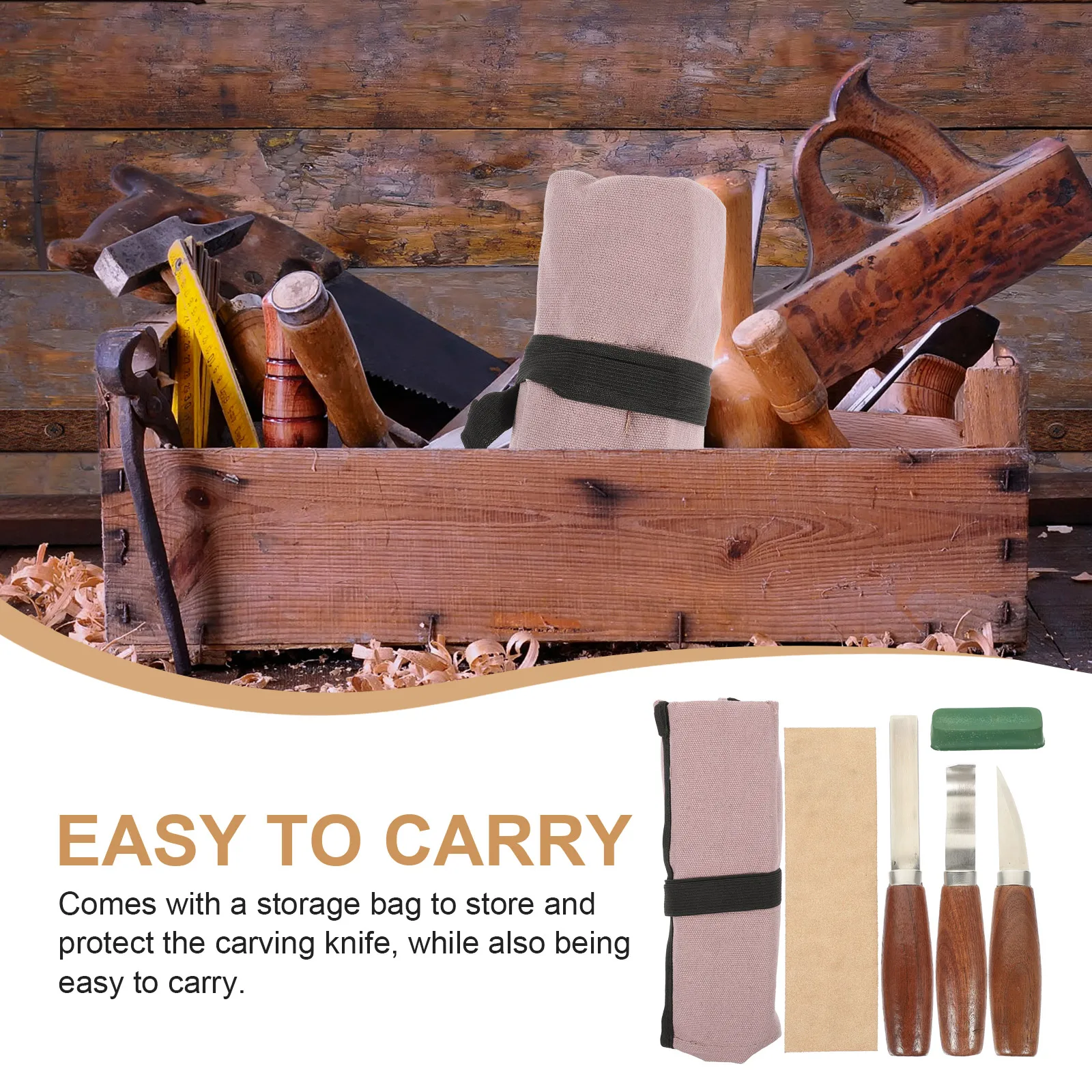 

1 set Wood Carving Tools Set Ergonomic H Woodworking Engraving Tool Masonry Whittling H Sculpting Instruments Durable