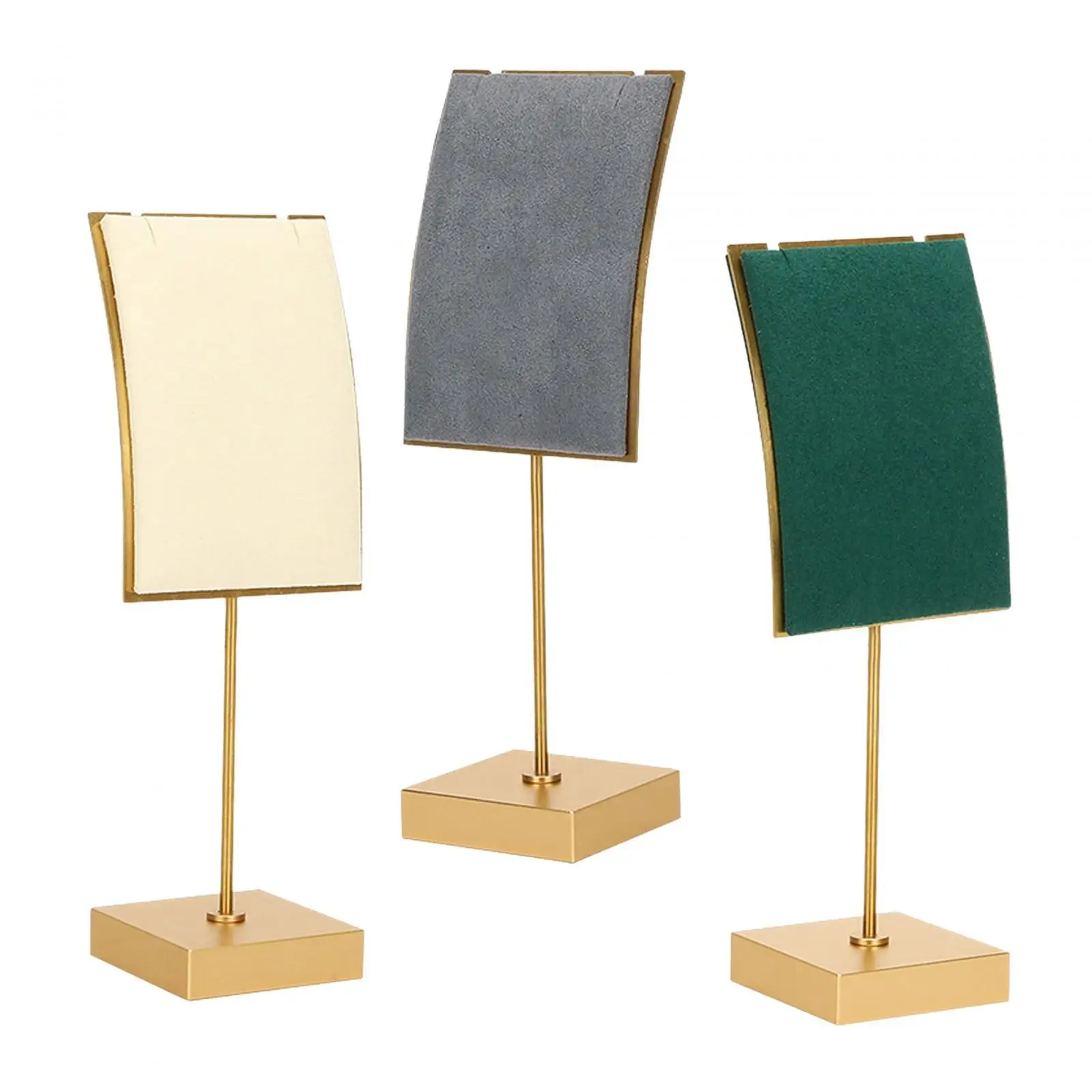 Halskette Kette Display Schmuck Display Rack Home Anhänger Rack Armbänder Regal Wohnzimmer elegante Tisch Halskette Stand Metall