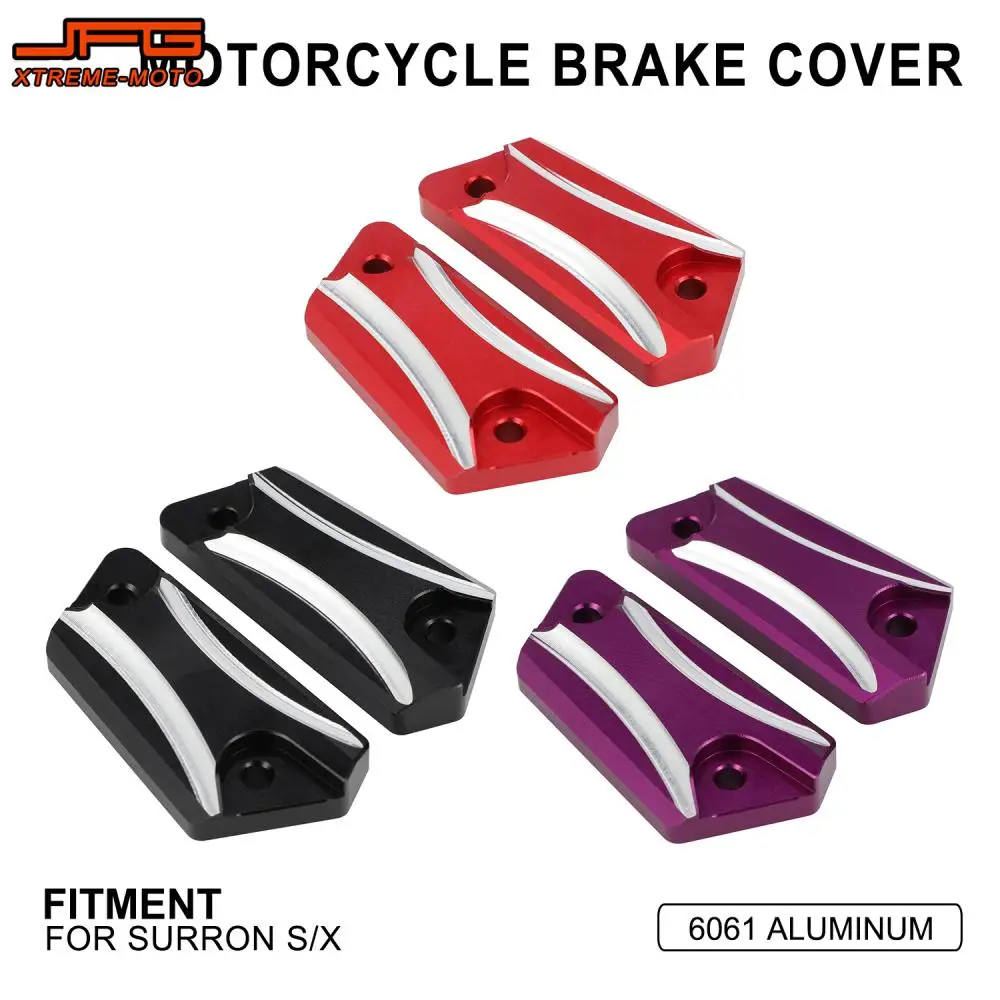 Motorcycles Accessories Brake Pump Protector Guards Covers Brake Fluid Reservoir Guard For Sur-Ron Surron Light Bee S X E-Bike