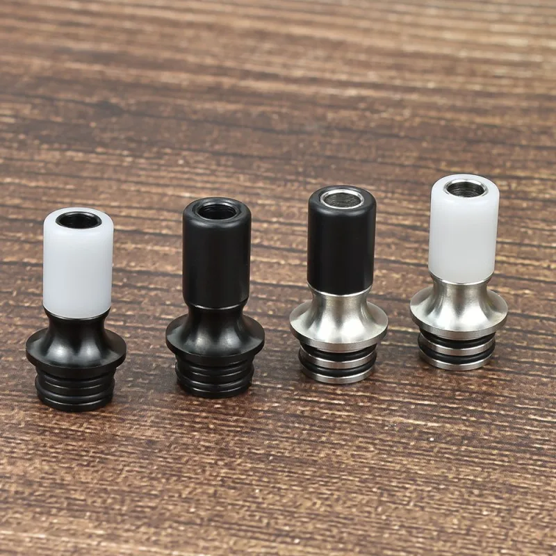 YUHETEC Drip Tip 510 bocchino per PC in acciaio inossidabile per serbatoio Dvarw Mtl Fl Rta 510 Rda/rta